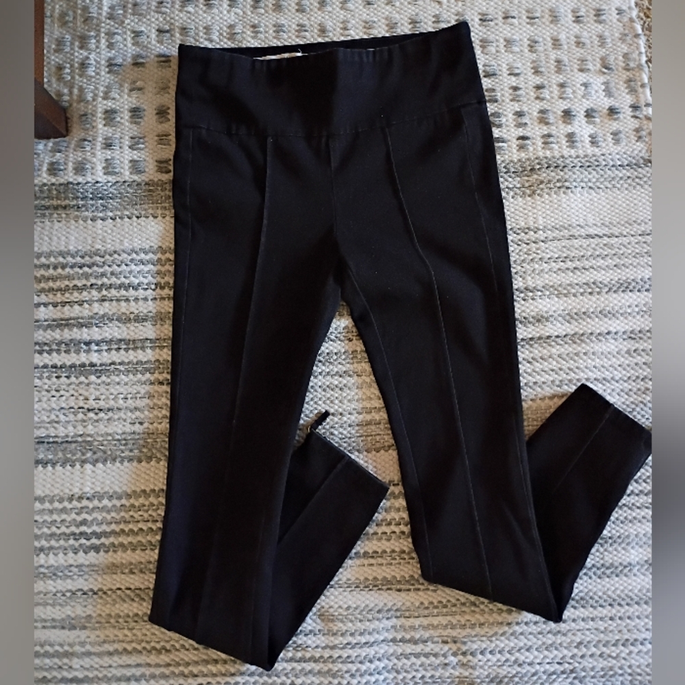Anthropologie High-Rise Black Denim Legging